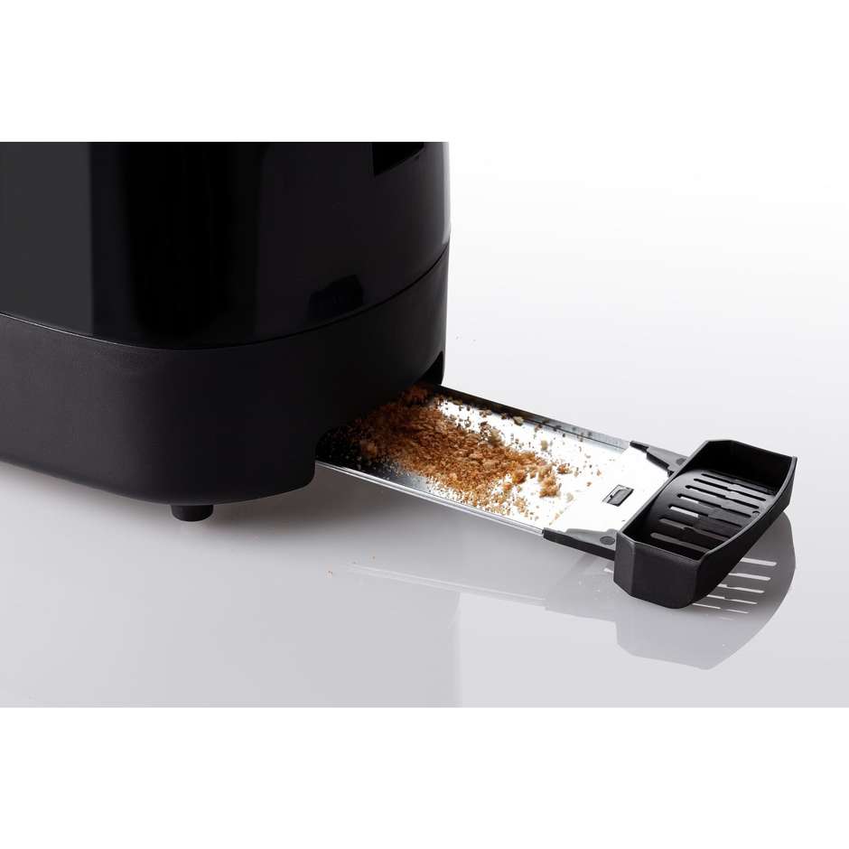 Ariete 159/02 Toastime Tostapane elettrico potenza 700 Watt 9 livelli doratura colore nero