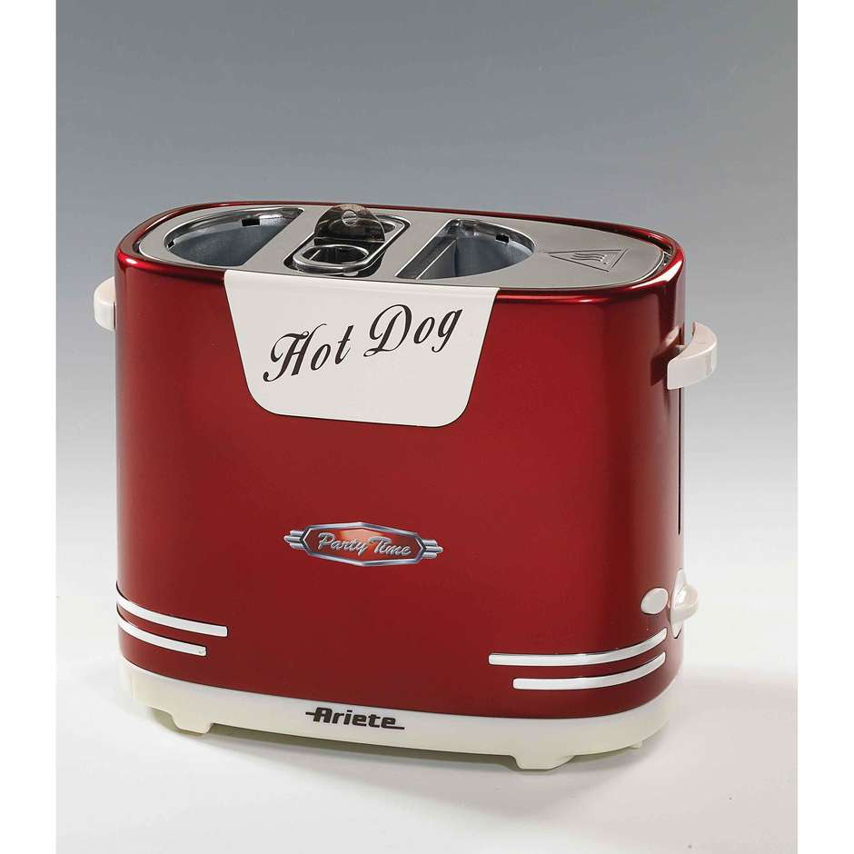 Ariete 186 Hotdog Party Time macchina per hotdog colore rosso