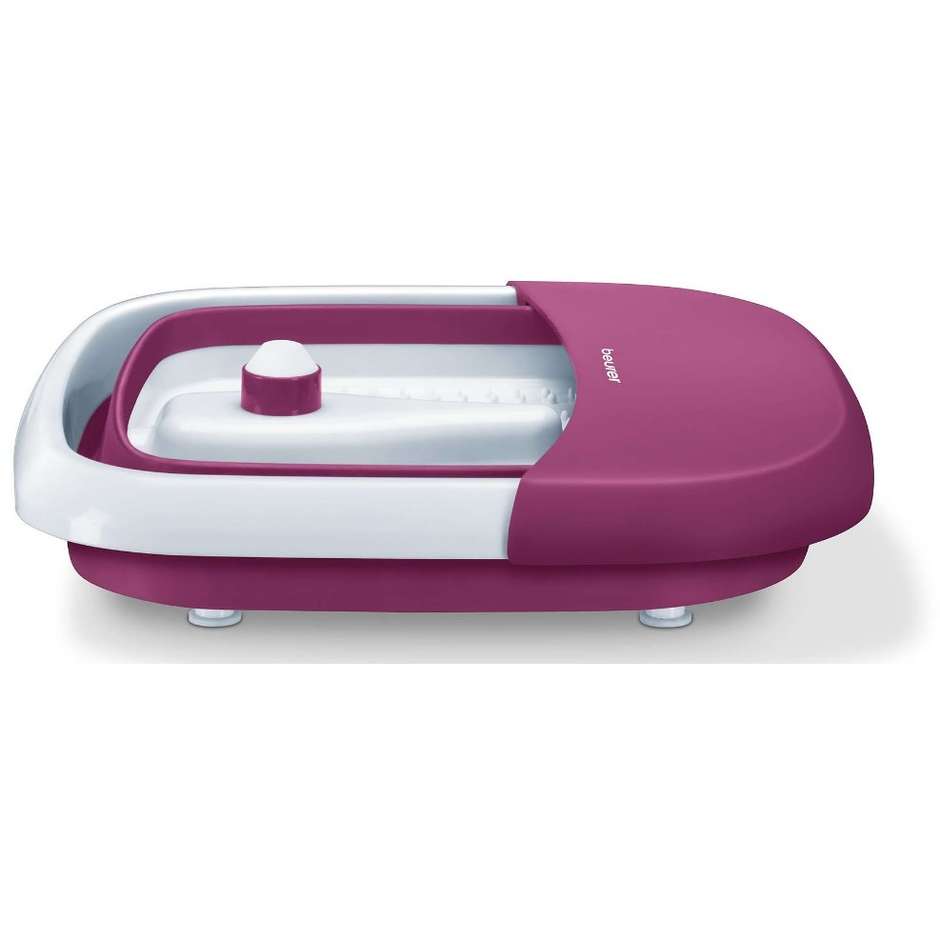 Beurer FB 30 pediluvio rilassante per idromassaggio colore bianco e rosa