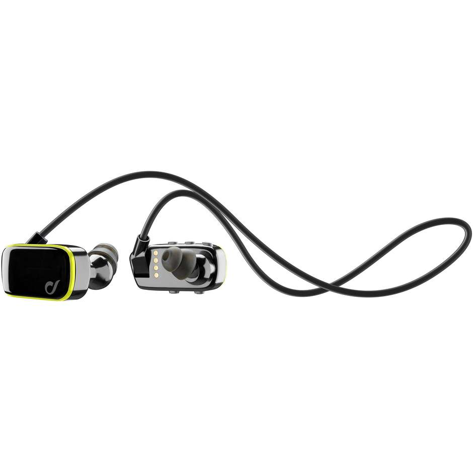 Cellularline Flipper BTFLIPPERK Universale Auricolari Bluetooth impermeabili con memoria integrata