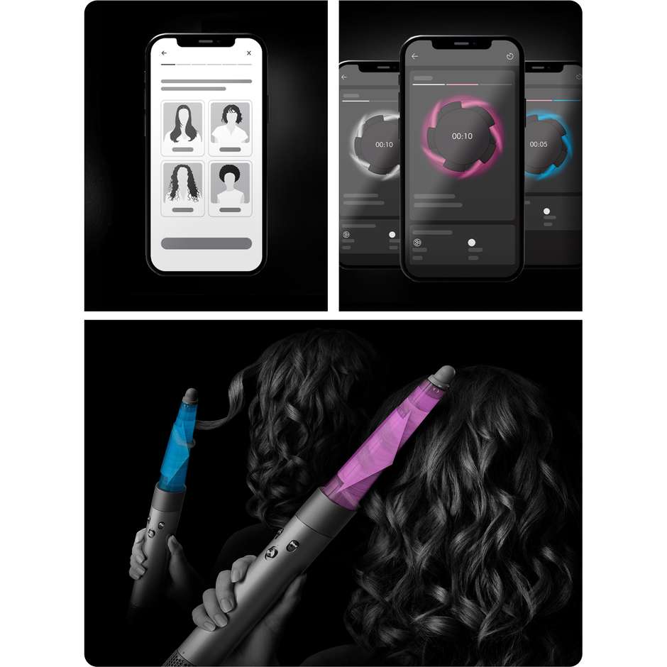 Dyson Airwrap Arriccia capelli + Accessori Colore Nero, Arancione