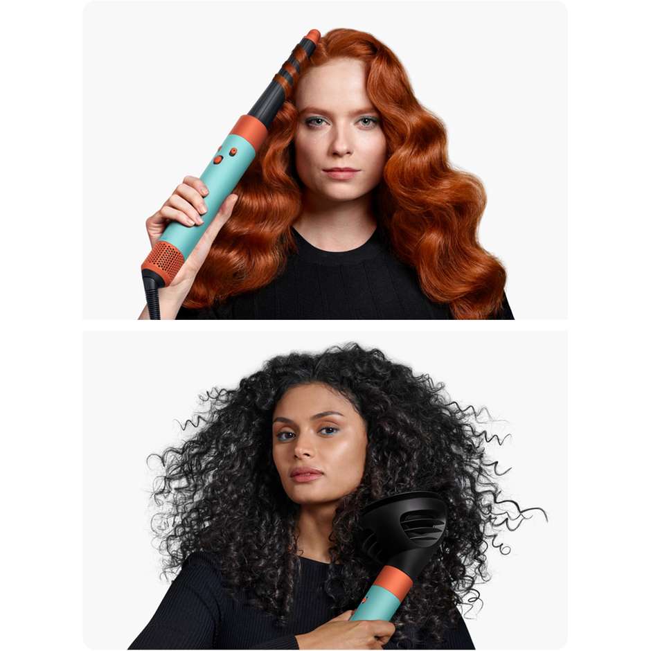 Dyson Airwrap Arriccia capelli + Accessori Colore Nero, Arancione