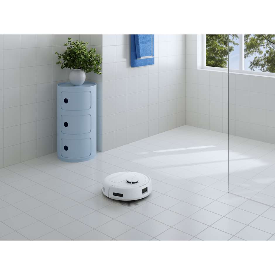 Ecovacs Deebot MINI Blue Robot Capacita 1,4 Lt Senza sacchetto Colore Blu, Bianco
