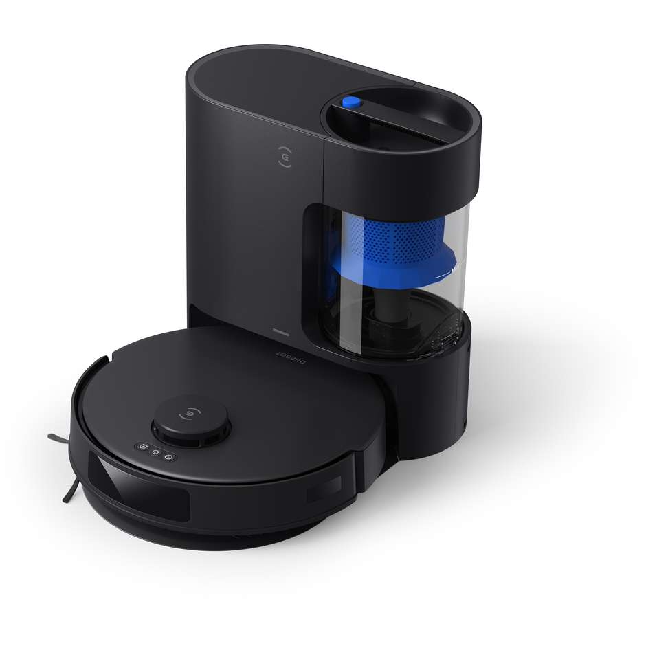 Ecovacs Deebot N20 Pro ‌Plus Robot Aspirapolvere Senza sacchetto Colore Nero
