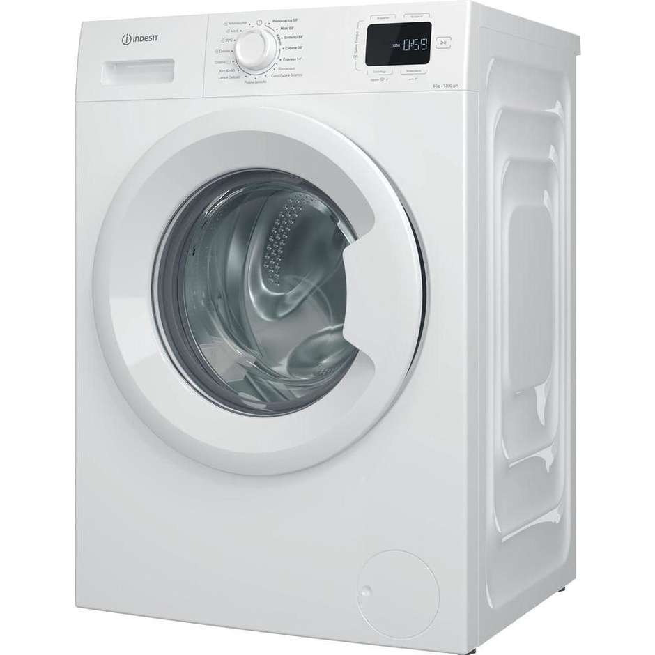 Indesit IM642BMYTIMEIT Lavatrice Carica Frontale Libera installazione Capacita 6 Kg 1200 Giri/min Classe B Colore Bianco