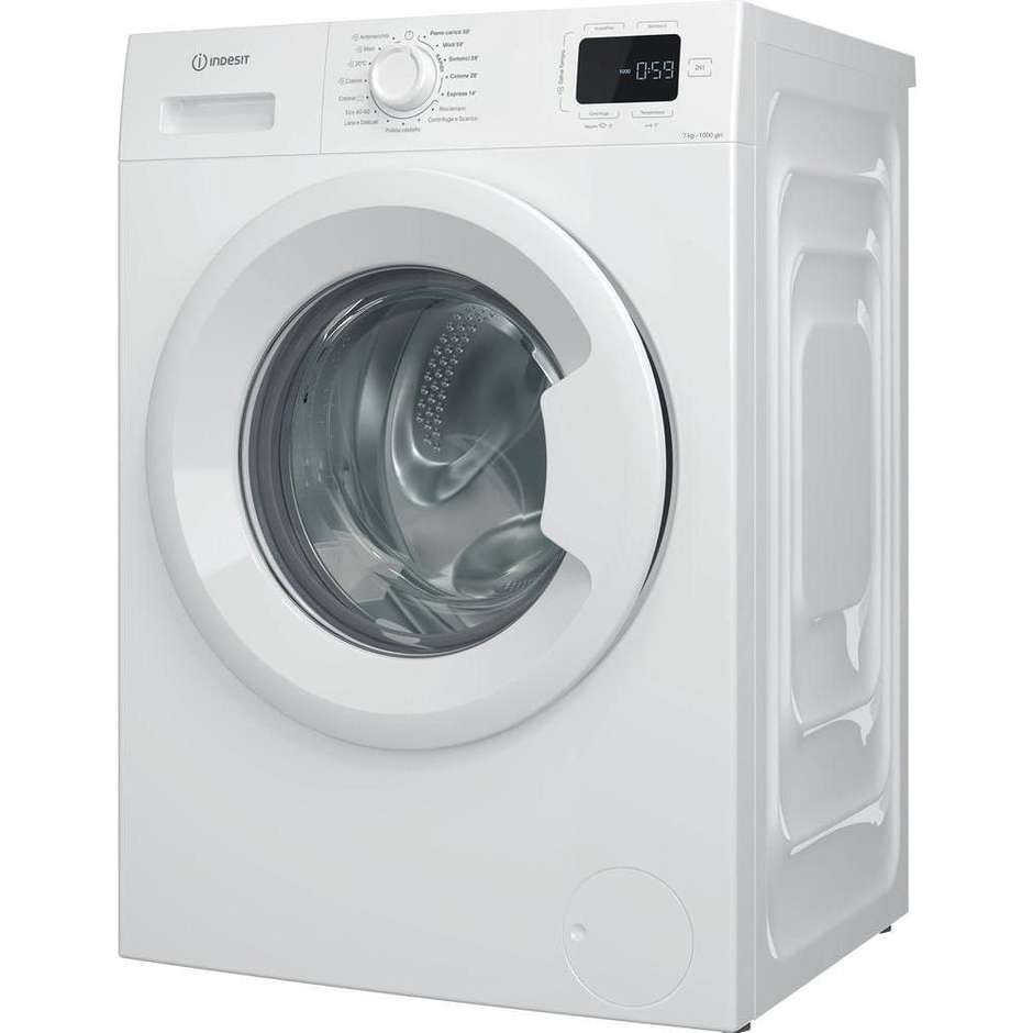 Indesit IM760MYTIMEIT Lavatrice Carica Frontale Capacita 7 Kg 1000 Giri/min Classe A Colore Bianco