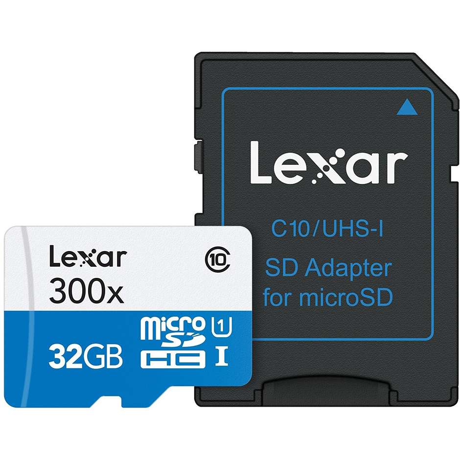Lexar 300x LSDMI32GBB Memory Flash 32 Gb Classe 10