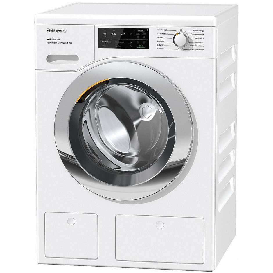 Miele WEI865 WCS P Lavatrice carica frontale 9 Kg 1600 giri/min Classe A colore Bianco