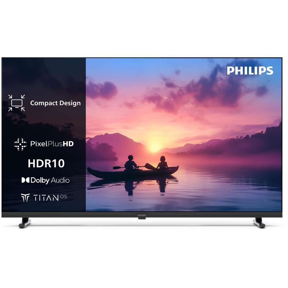 Philips 40PFS6000/12 TV LED 40" Full HD Smart TV Wi-Fi Classe E Colore Nero