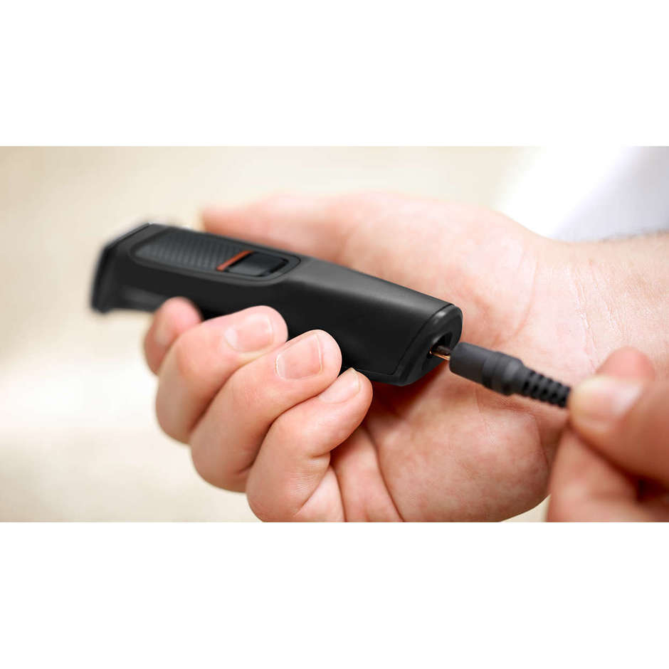 Philips MG3710/15 Multigroom rasoio elettrico 6 in 1 ricaricabile colore nero