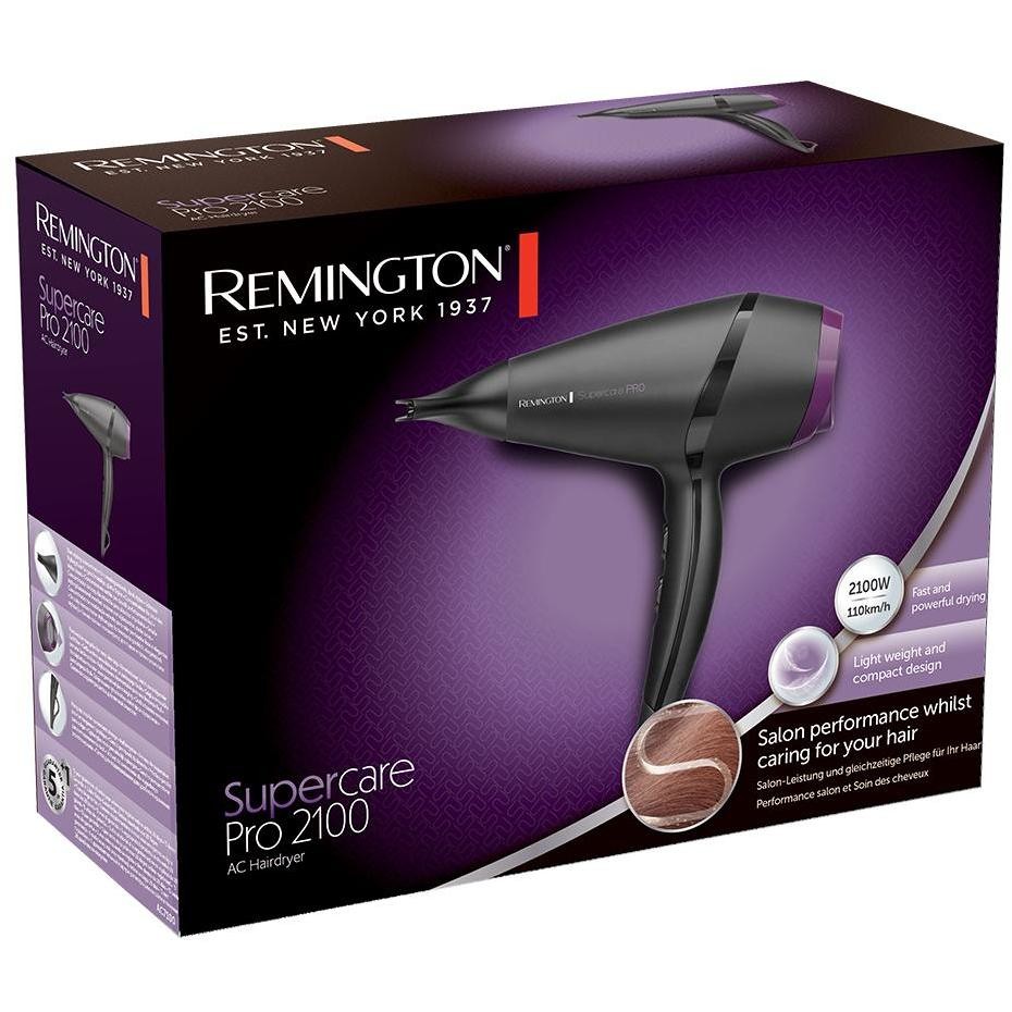 Remington AC7100 Asciugacapelli Potenza 2300 w Colore Nero
