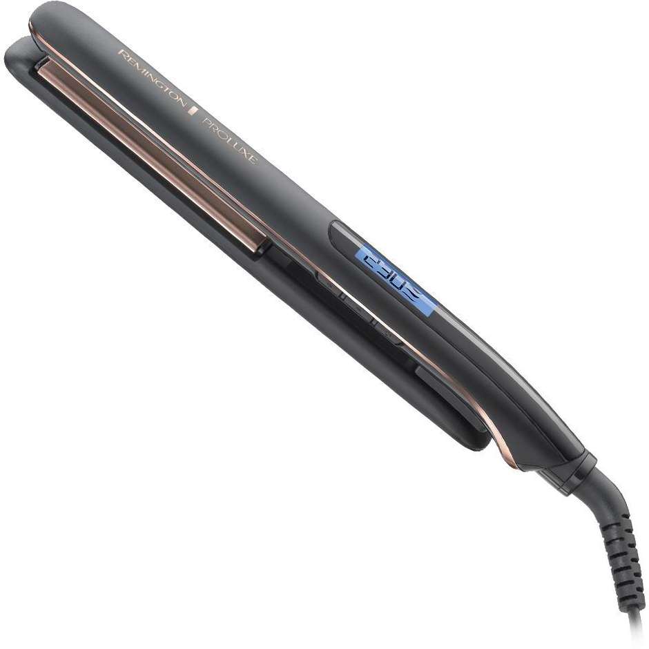 Remington S9100B Pro Luxe Midnight Piastra per Capelli in Ceramica Colore Nero