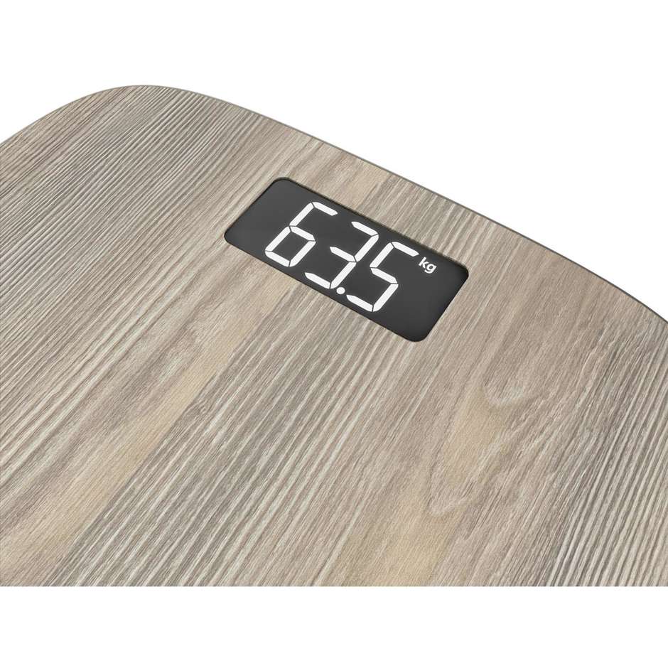 Rowenta BS1600 Bilancia Pesapersone Display LCD Portata Max 160 Kg colore legno
