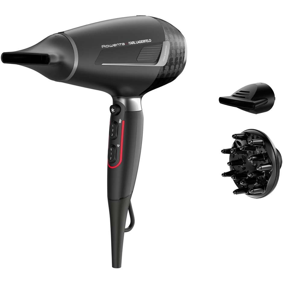 Rowenta CV887L  Asciugacapelli Potenza 2300 w Colore Nero