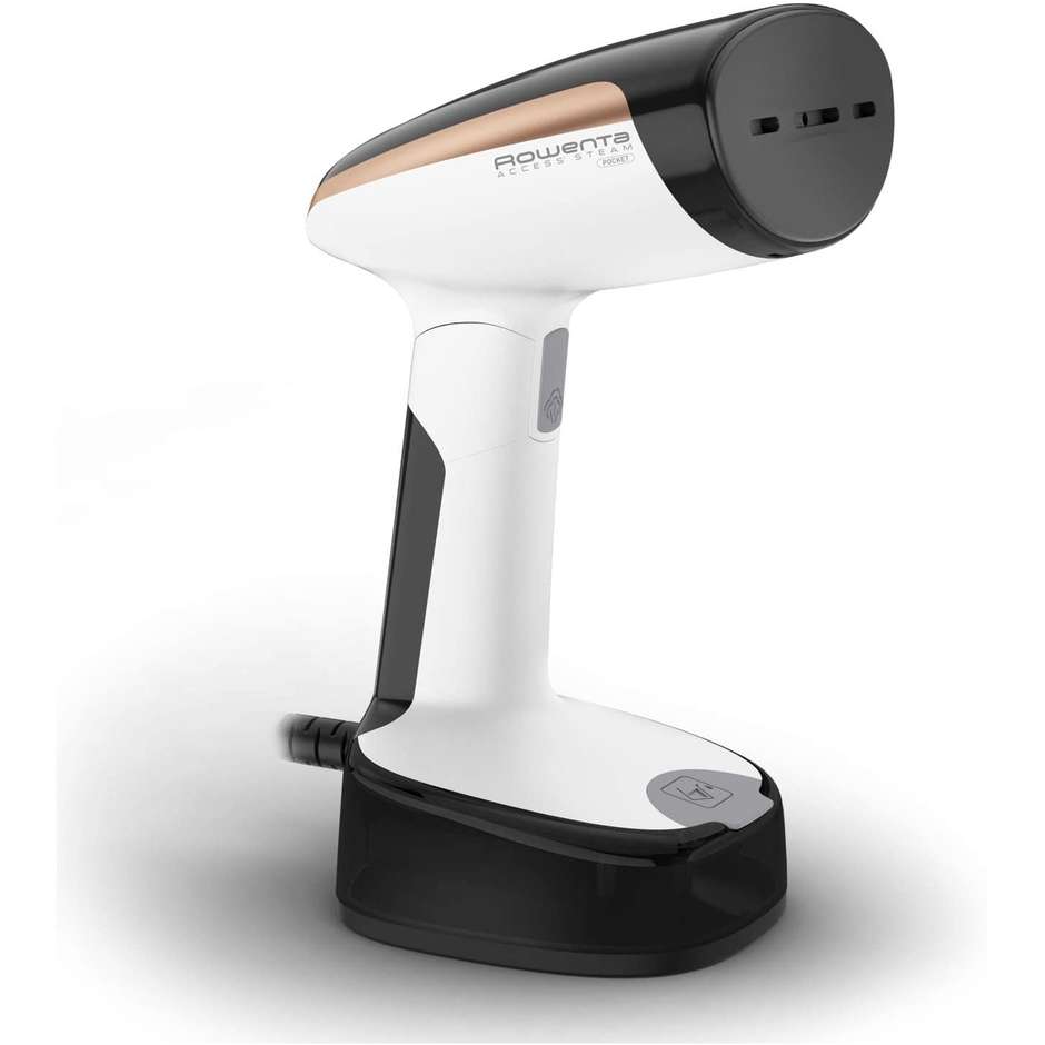 Rowenta DR3030 Access Steam Pocket Stiratore verticale potenza 1300 Watt colore bianco e oro