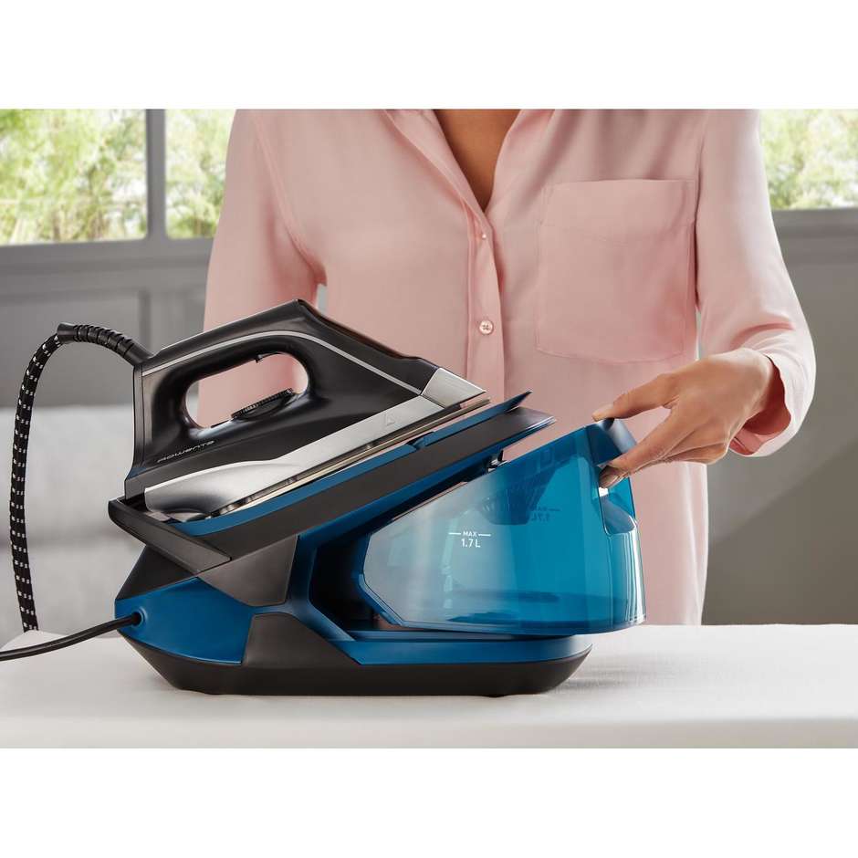 Rowenta VR8322 Turbosteam generatore di vapore 2600 W colore blu e nero