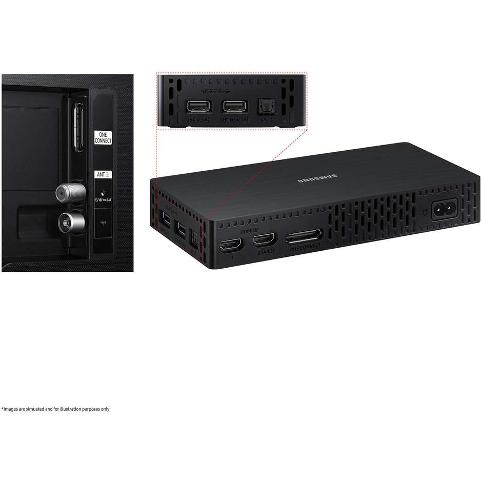 Samsung QE32LS03CB TV QLED 32" Full HD Smart TV Wi-Fi Classe F Colore Nero