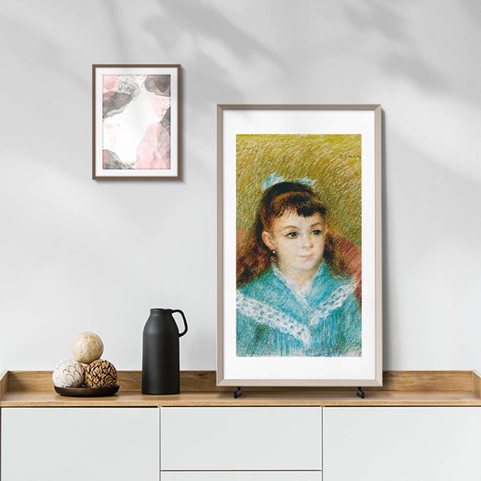 Samsung QE32LS03CB TV QLED 32" Full HD Smart TV Wi-Fi Classe F Colore Nero