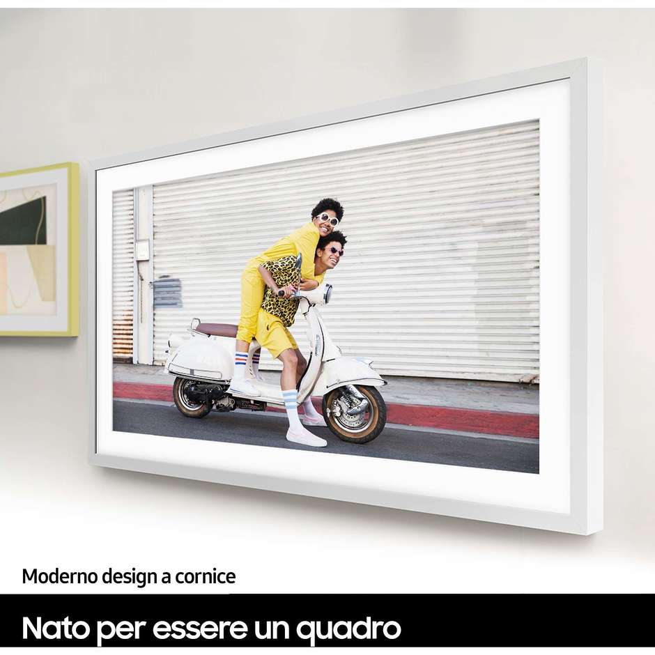 Samsung QE32LS03CB TV QLED 32" Full HD Smart TV Wi-Fi Classe F Colore Nero