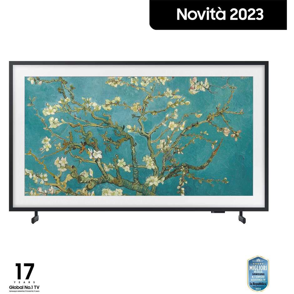 Samsung QE32LS03CB TV QLED 32" Full HD Smart TV Wi-Fi Classe F Colore Nero
