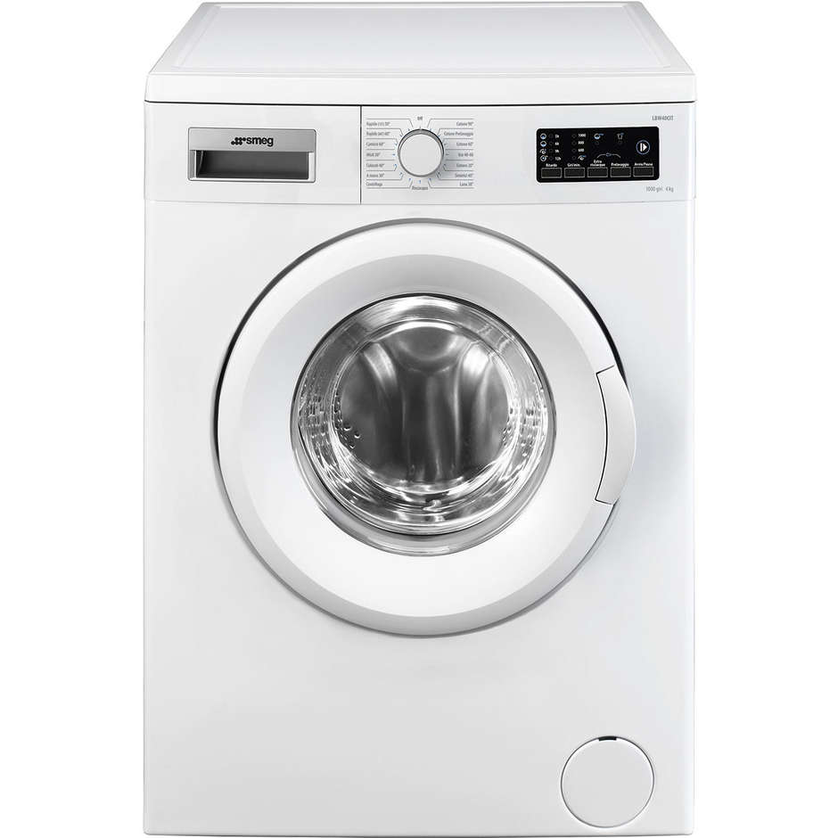 Smeg LBW40CIT Lavatrice Snella Capacità 4 Kg 1000 giri/min Classe D colore bianco
