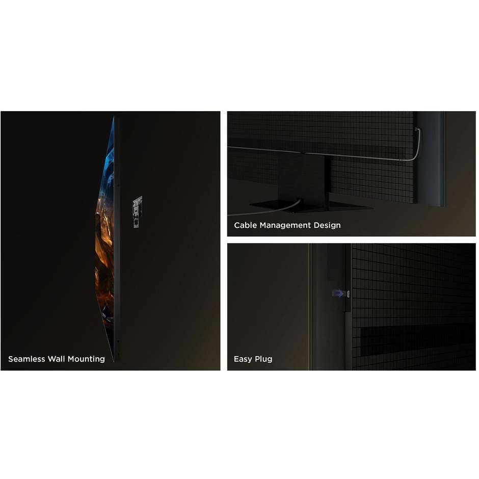 TCL C79K QD-Mini LED 55" 4K Ultra HD Smart TV Wi-Fi Classe F Colore Nero