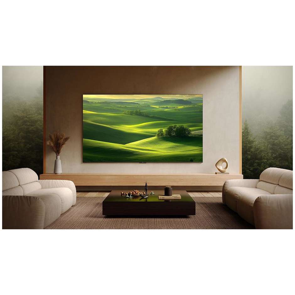 TCL C79K QD-Mini LED 55" 4K Ultra HD Smart TV Wi-Fi Classe F Colore Nero