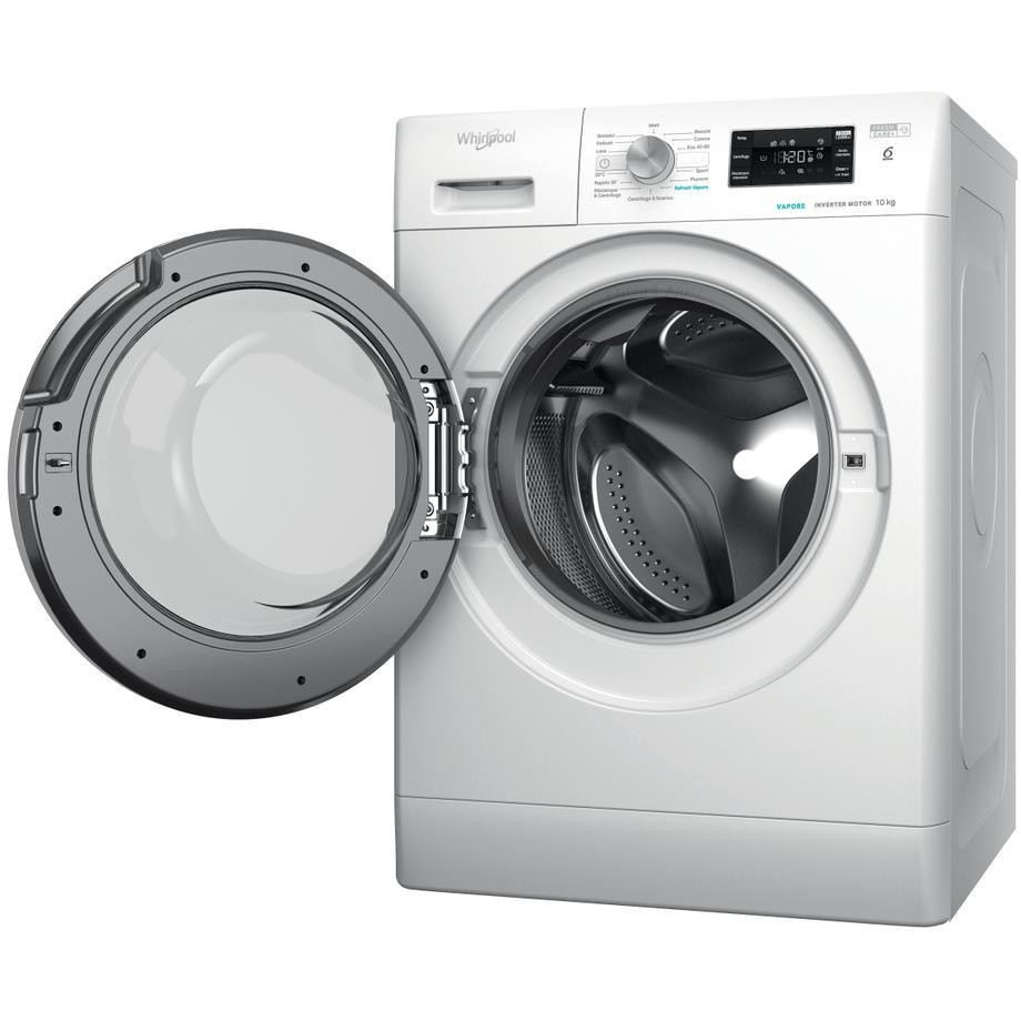 Whirlpool FFB1046SVP Lavatrice Carica frontale Capacità 10 Kg 1400 Giri/min Classe A Colore Bianco