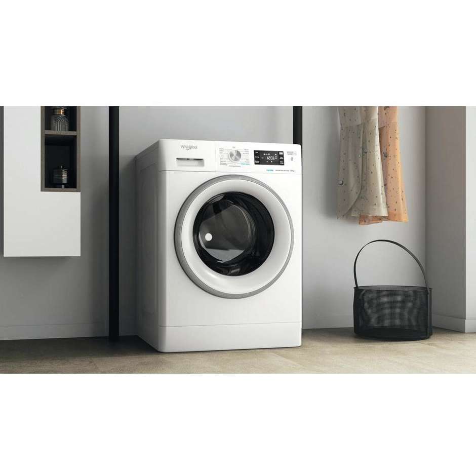 Whirlpool FFB1046SVP Lavatrice Carica frontale Capacità 10 Kg 1400 Giri/min Classe A Colore Bianco