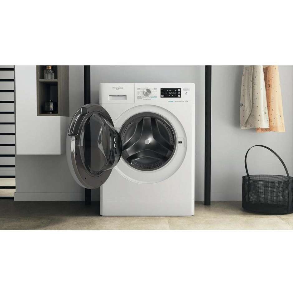 Whirlpool FFB1046SVP Lavatrice Carica frontale Capacità 10 Kg 1400 Giri/min Classe A Colore Bianco