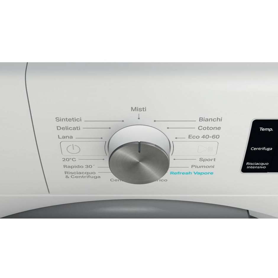 Whirlpool FFB1046SVP Lavatrice Carica frontale Capacità 10 Kg 1400 Giri/min Classe A Colore Bianco