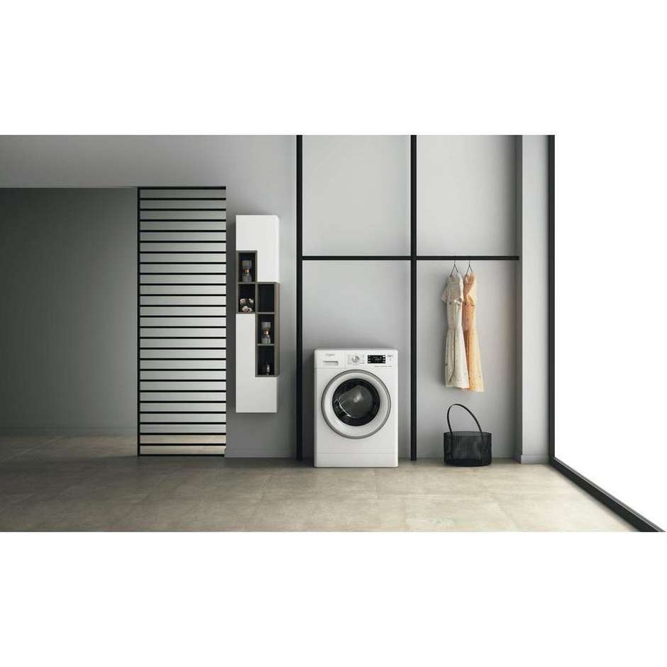 Whirlpool FFB1046SVP Lavatrice Carica frontale Capacità 10 Kg 1400 Giri/min Classe A Colore Bianco