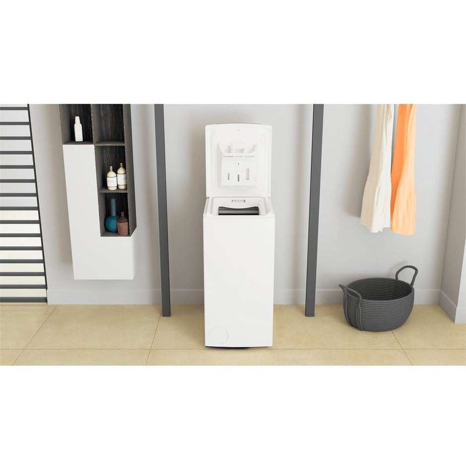 Whirlpool TDLR6240SI Lavatrice Carica dall'alto Capacità 6 Kg 1200 Giri/min Classe C Colore Bianco